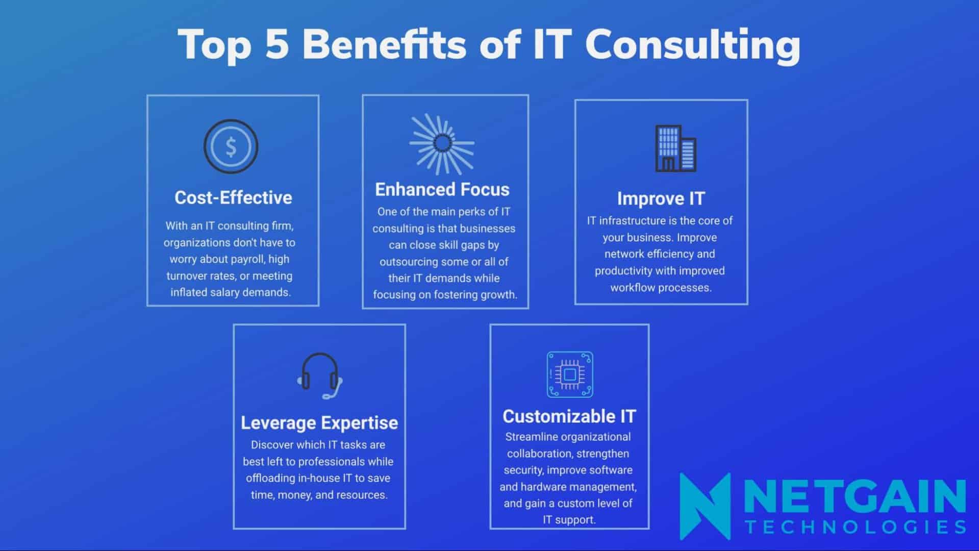 The 5 Major Benefits of IT Consulting